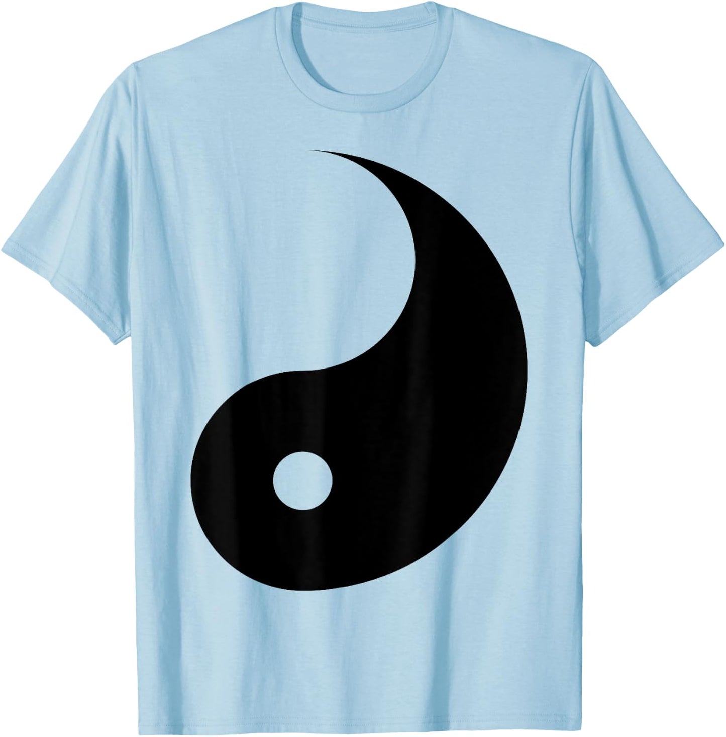 Yin - Yin Yang Couples Costume, Brothers & Sisters Pair T-Shirt - T-Shirt | Light Blue