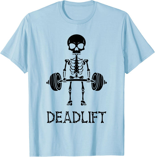 Deadlift Skeleton Gym Weight Lifting Workout Fitness