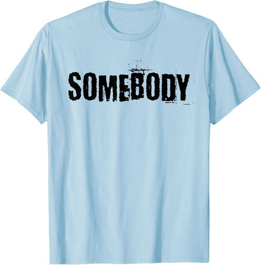 Somebody And Problem Funny Matching Couples Vintage T-Shirt - T-Shirt | Light Blue