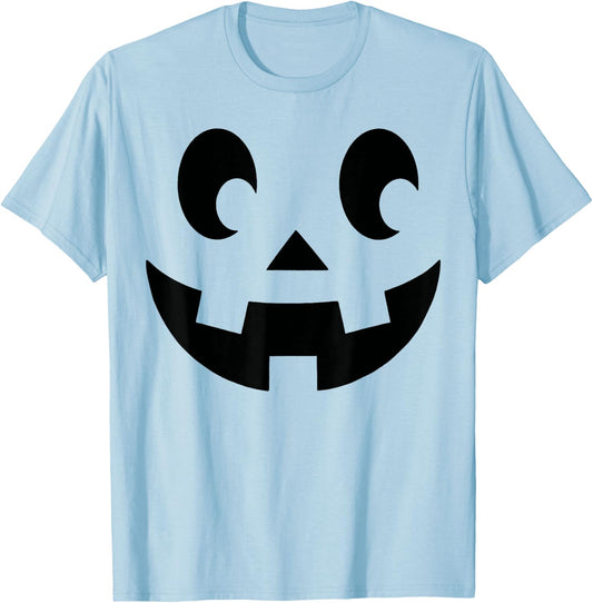 Vintage Jack o Lantern Jackolantern Pumpkin Face T-Shirt - T-Shirt | Light Blue