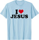 I Love Jesus T-Shirt - T-Shirt | Light Blue