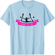 Aerial Yoga Aerial Silk Aerialist T-Shirt - T-Shirt | Light Blue