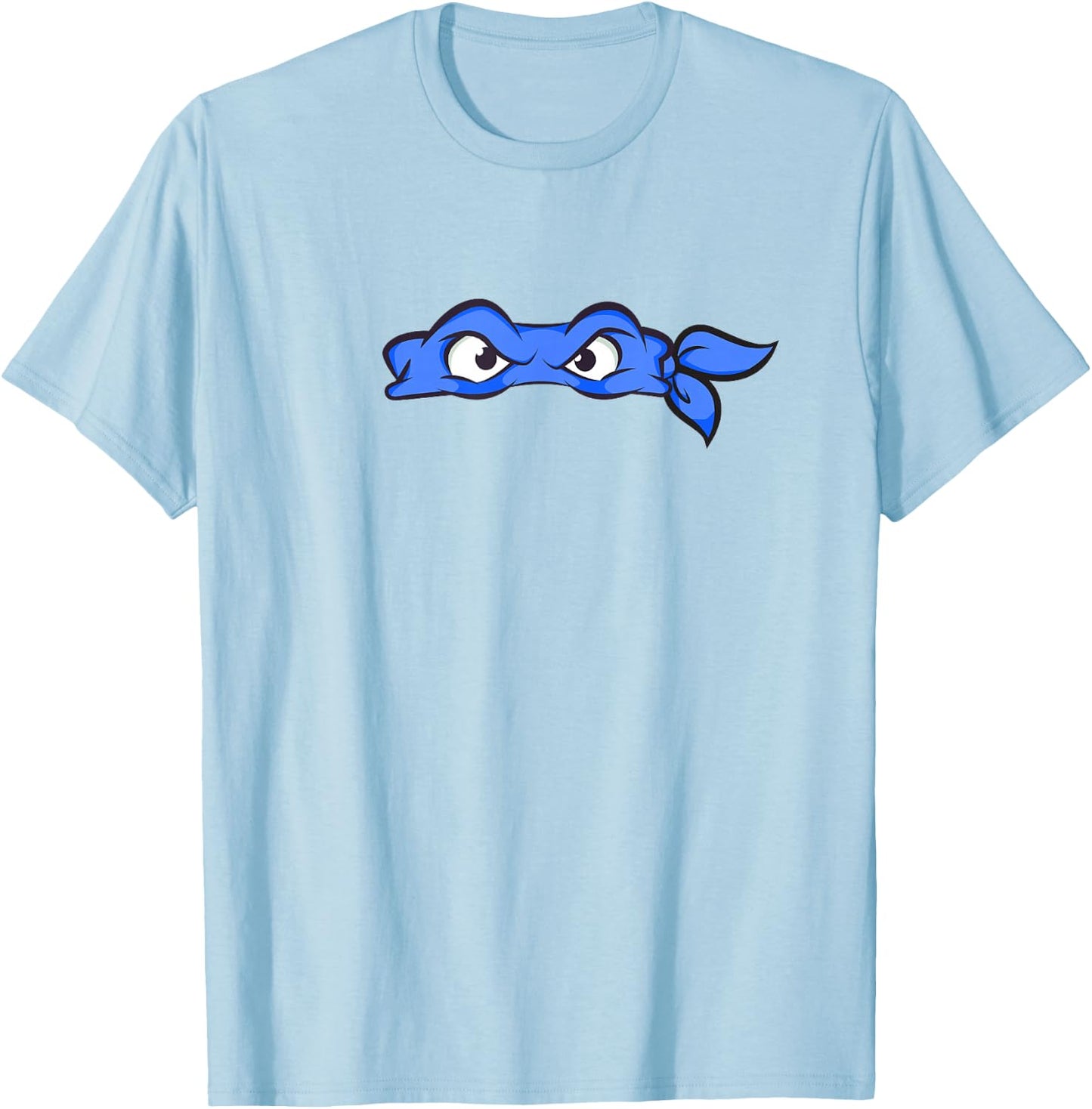 Teenage Mutant Ninja Turtles Vintage Leonardo Ninja Mask T-Shirt - T-Shirt | Light Blue