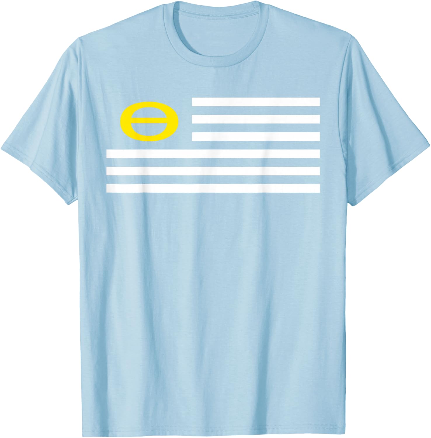 Ecology Flag Environmentalism Earth Day T-Shirt - T-Shirt | Light Blue