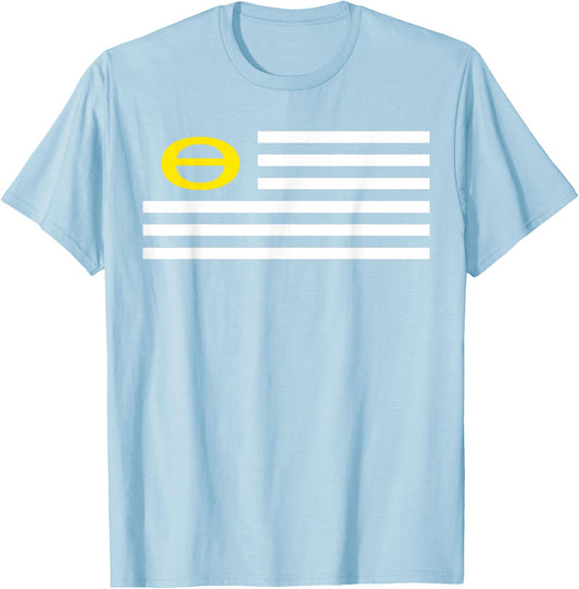 Ecology Flag Environmentalism Earth Day T-Shirt - T-Shirt | Light Blue