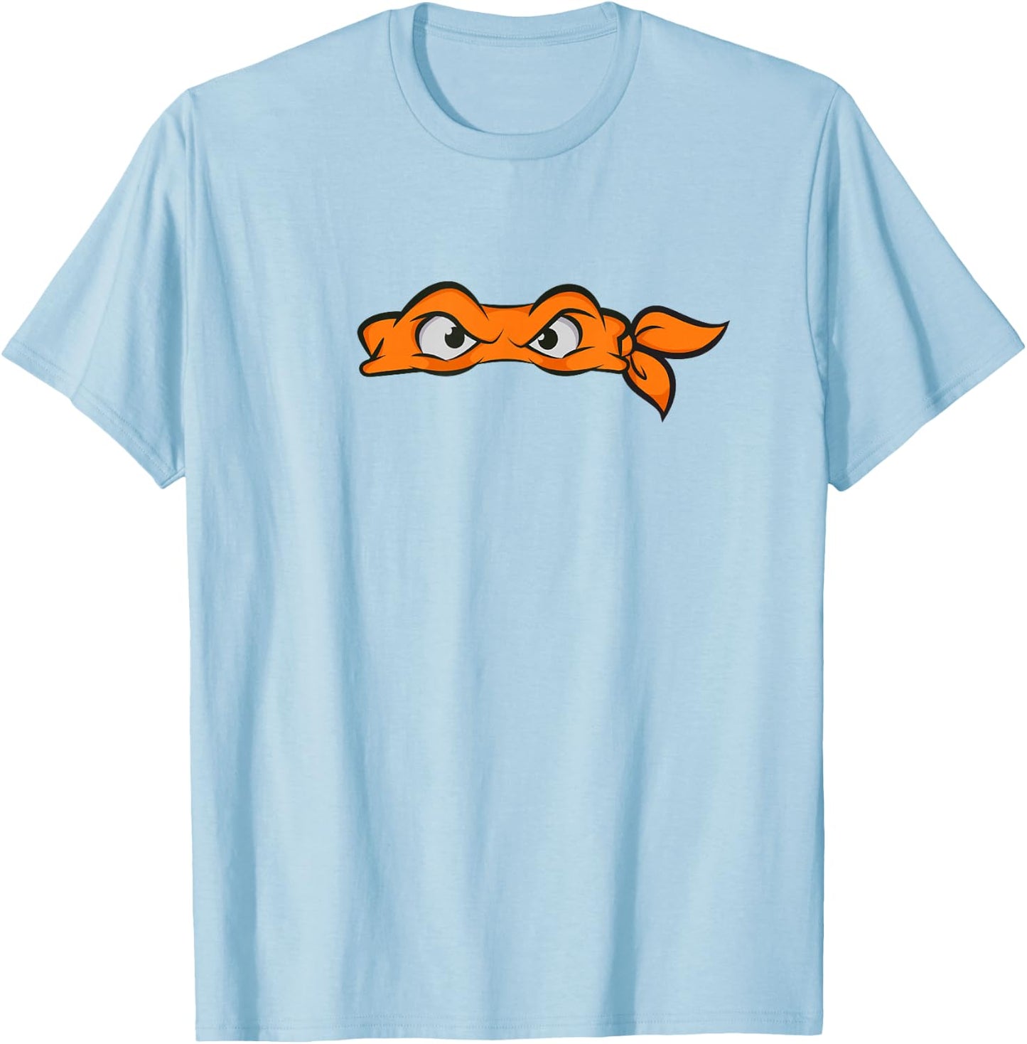 Teenage Mutant Ninja Turtles Vintage Michelangelo Ninja Mask T-Shirt - T-Shirt | Light Blue