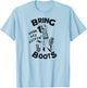 Bring Your Ass Kickin' Boots - Retro Pinup Style Cowgirl T-Shirt - T-Shirt | Light Blue