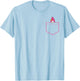 My Melody Chest Pocket T-Shirt - T-Shirt | Light Blue