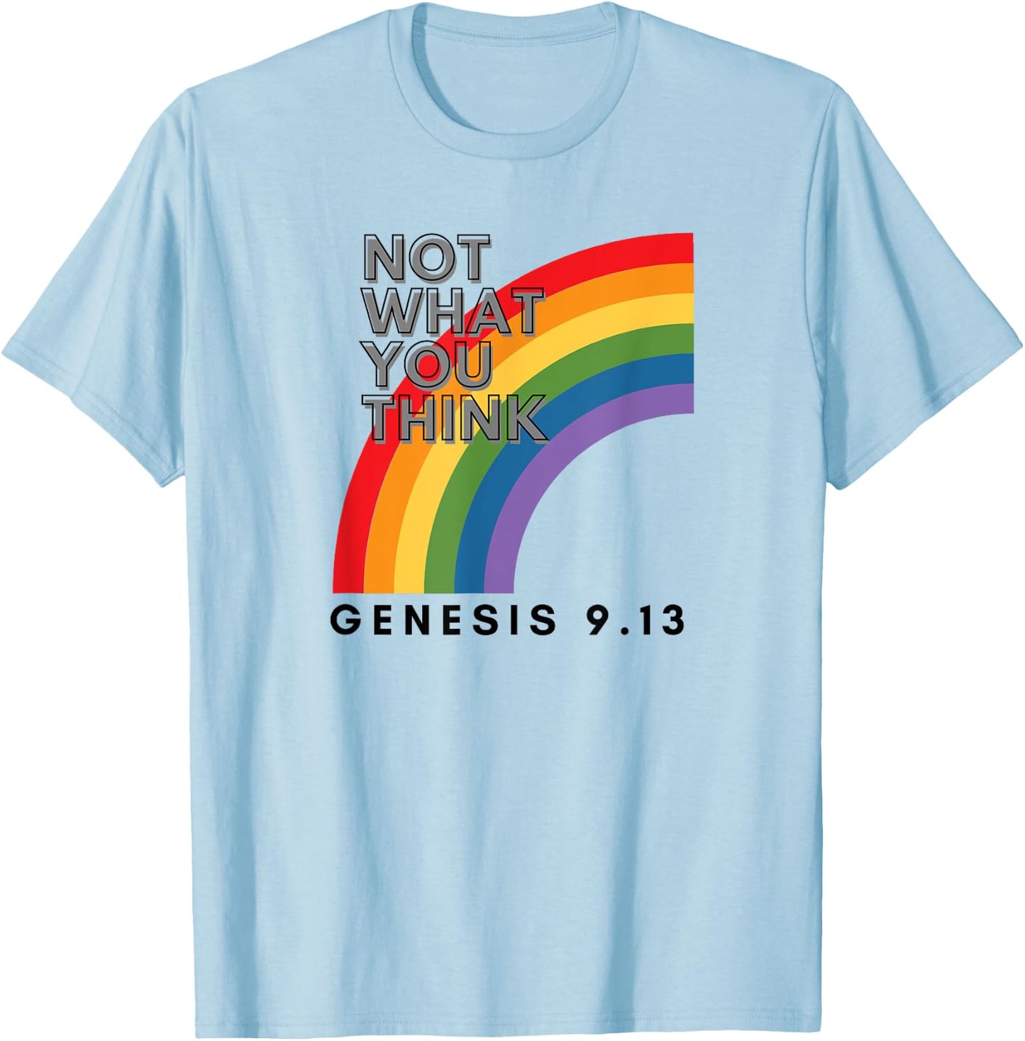 Genesis 9:13 T-Shirt - T-Shirt | Light Blue