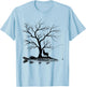 Graphic Tree Fishing Rod - Fish Northern Pike T-Shirt - T-Shirt | Light Blue