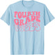 Fourth Grade Vibes Happy First Day Of School 4th GRADE Back T-Shirt - T-Shirt | Light Blue