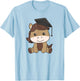 Kids School Kindergarten Horse Graduation T-Shirt - T-Shirt | Light Blue