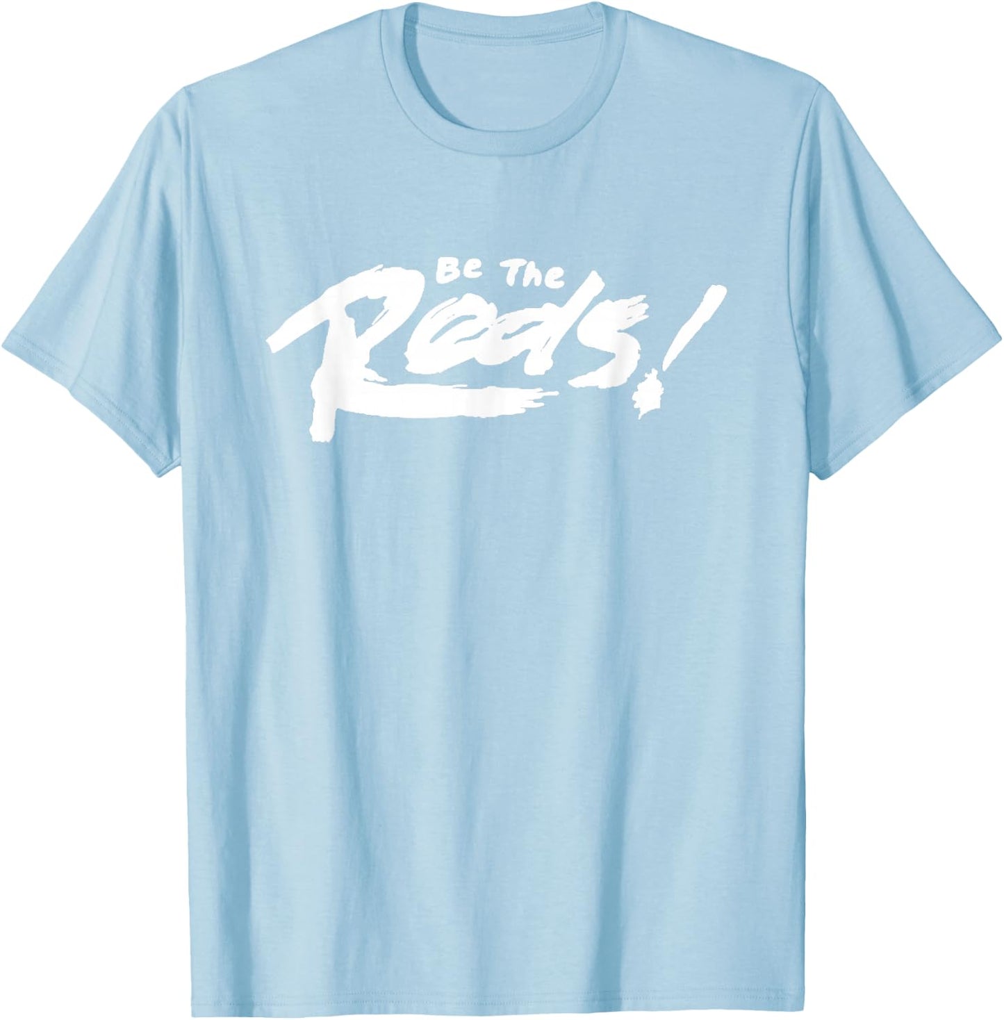 Be The Reds Korean T-Shirt - T-Shirt | Light Blue