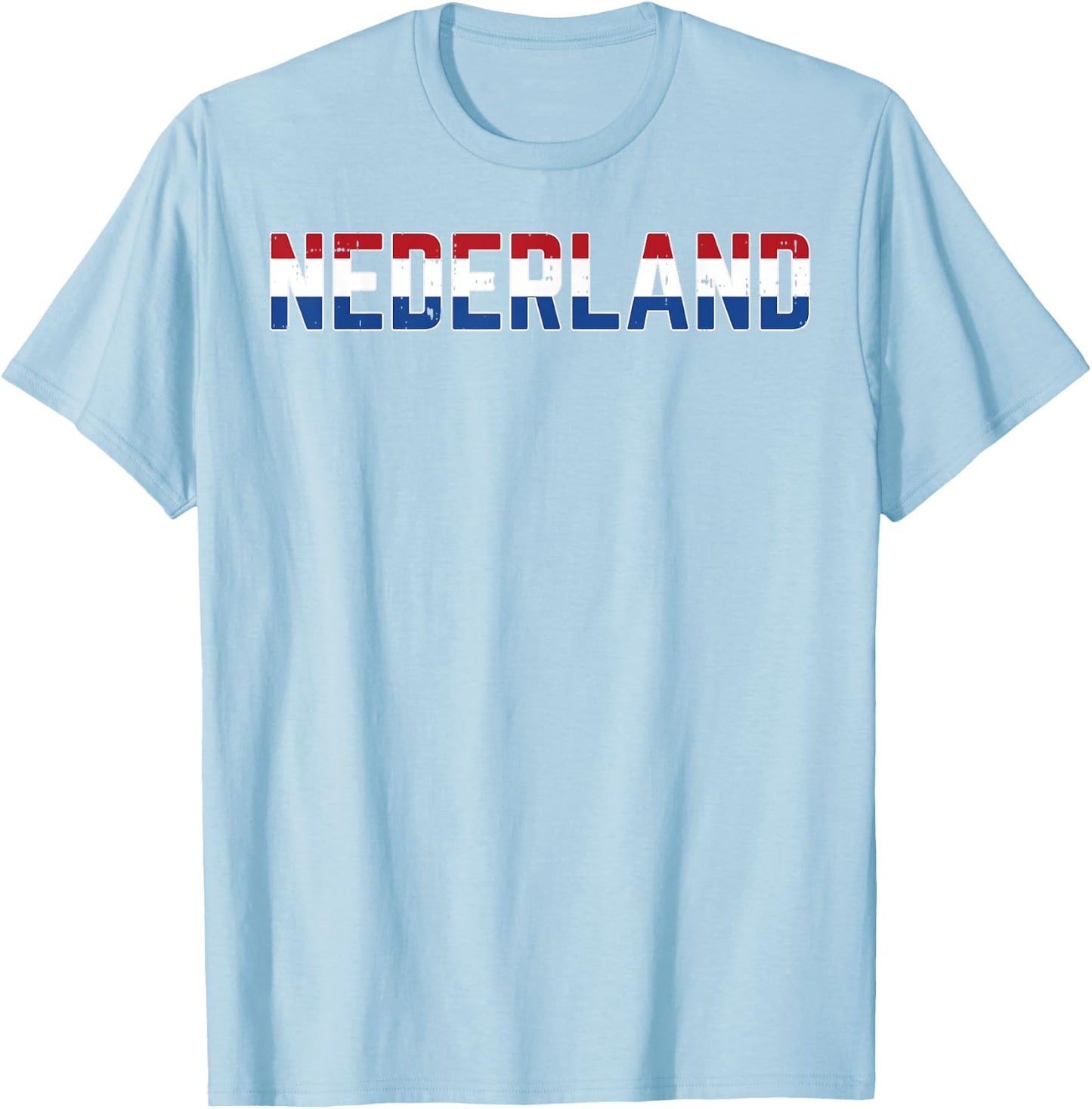 Nederland Flag Netherland Orange Soccer Men Women Kids Boys T-Shirt - T-Shirt | Light Blue