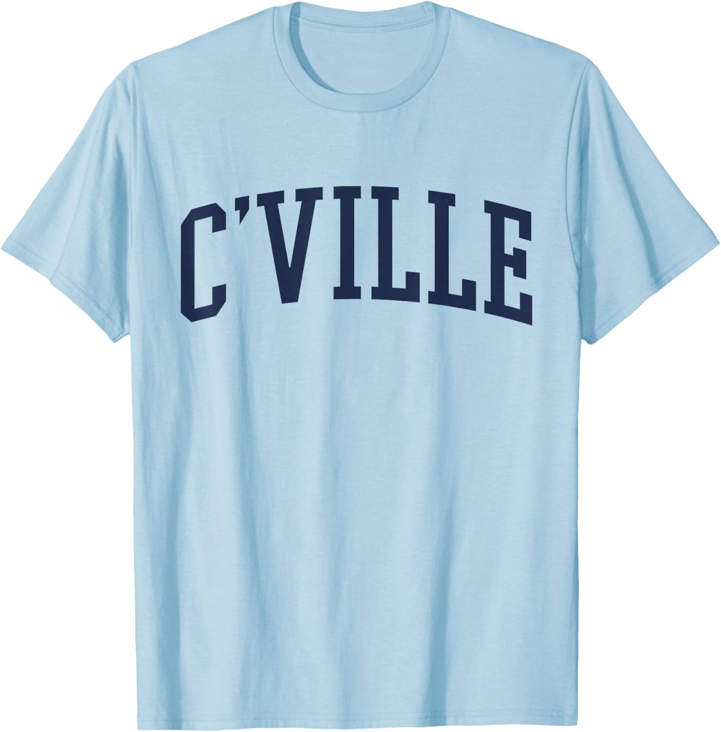 C'ville Charlottesville VA Virginia Vintage Classic T-Shirt - T-Shirt | Light Blue