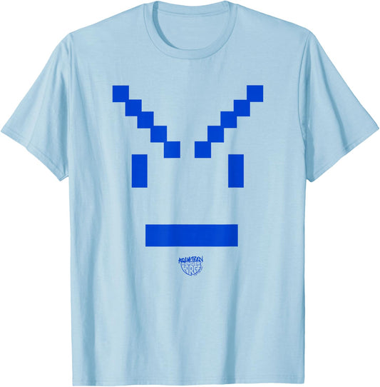 Aqua Teen Hunger Force Err Big Face T-Shirt - T-Shirt | Light Blue