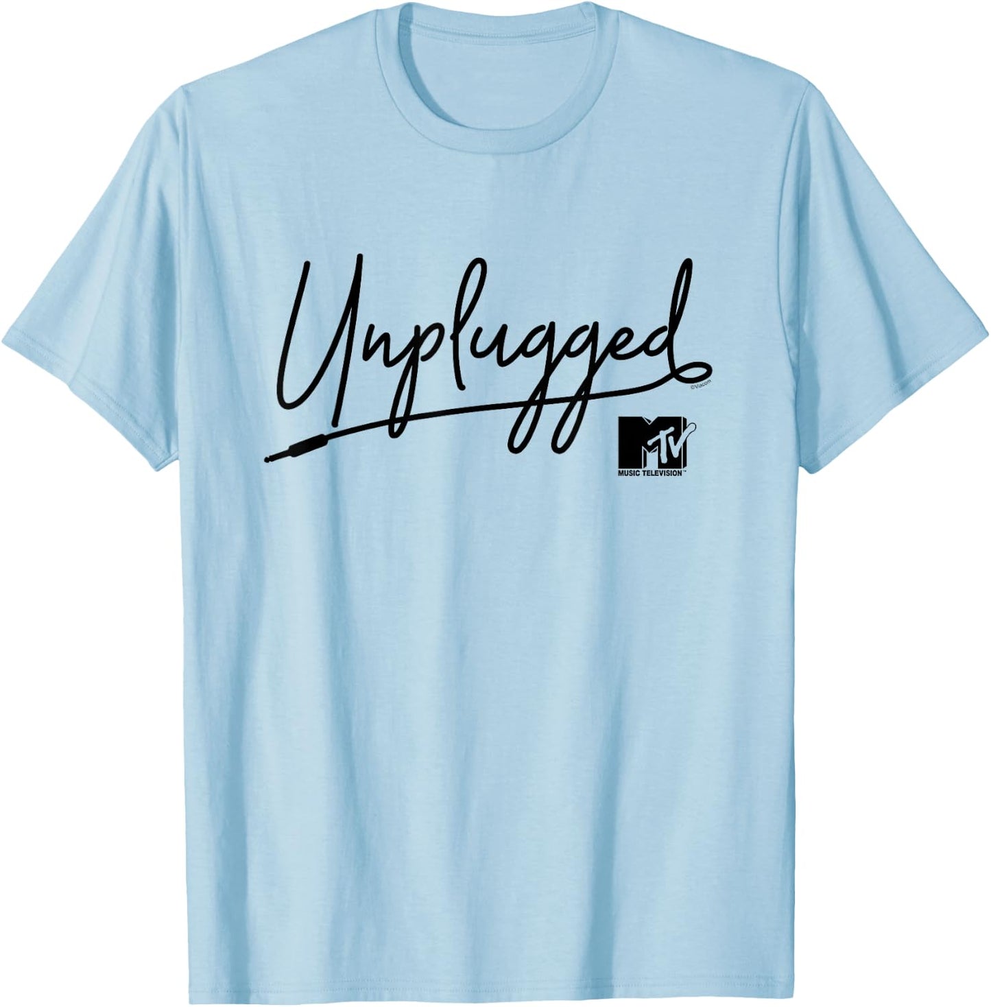 MTV Unplugged - MTV Unplugged T-Shirt - T-Shirt | Light Blue