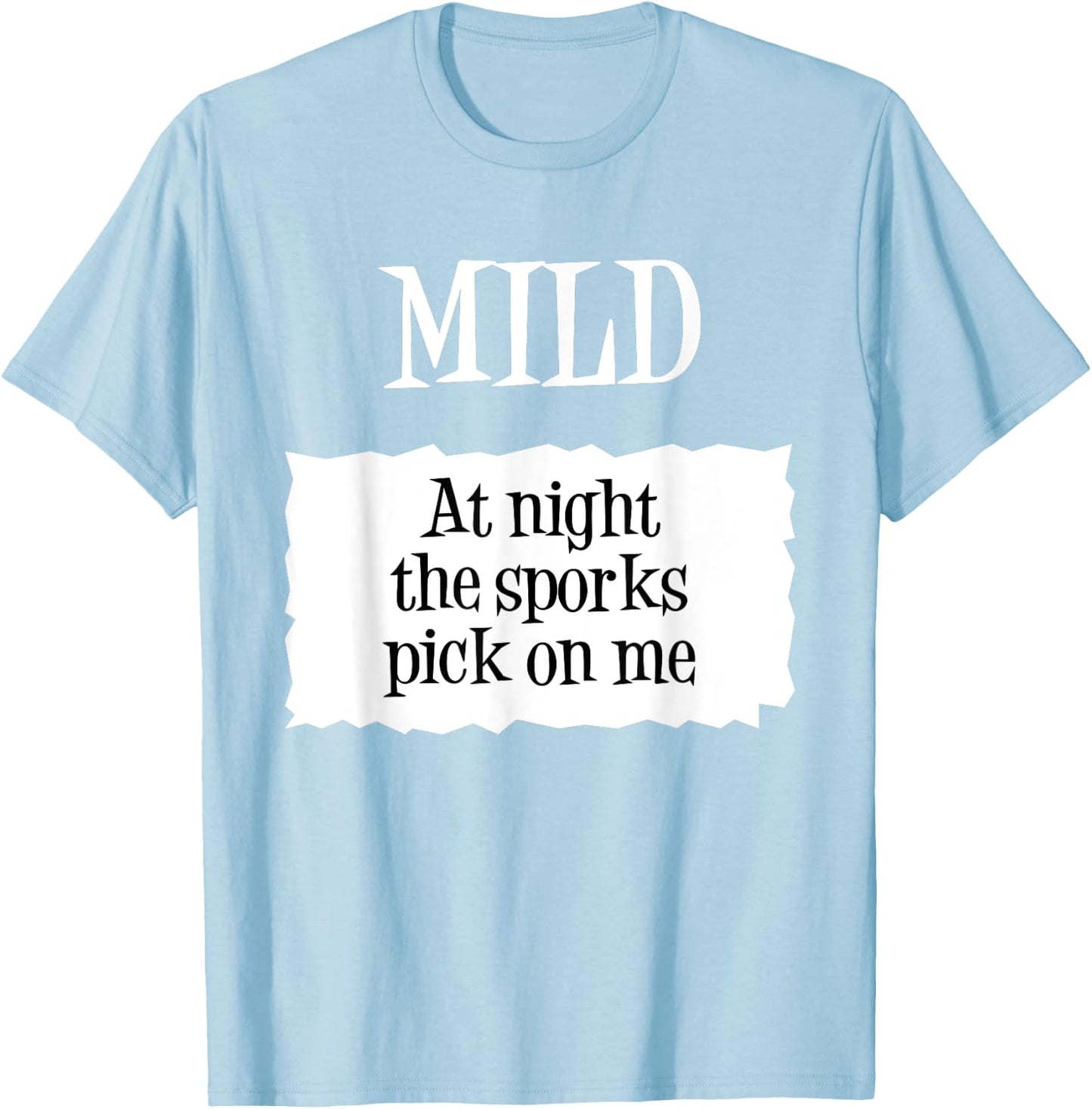 Mild Taco Sauce Halloween Packet Costume T-Shirt - T-Shirt | Light Blue