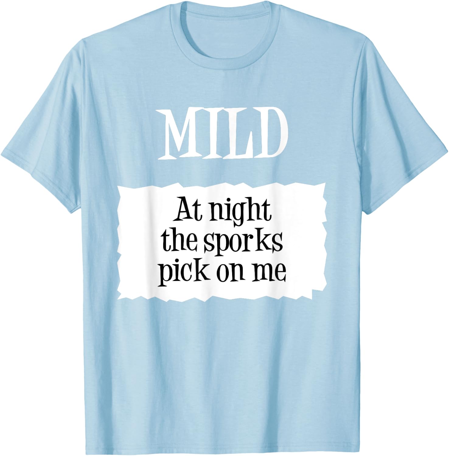 Mild Taco Sauce Halloween Packet Costume T-Shirt - T-Shirt | Light Blue