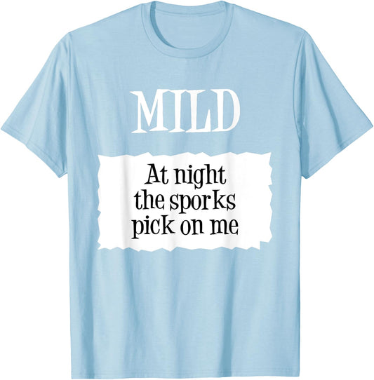 Mild Taco Sauce Halloween Packet Costume T-Shirt - T-Shirt | Light Blue