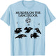Murder On The Dancefloor Crow T-Shirt - T-Shirt | Light Blue