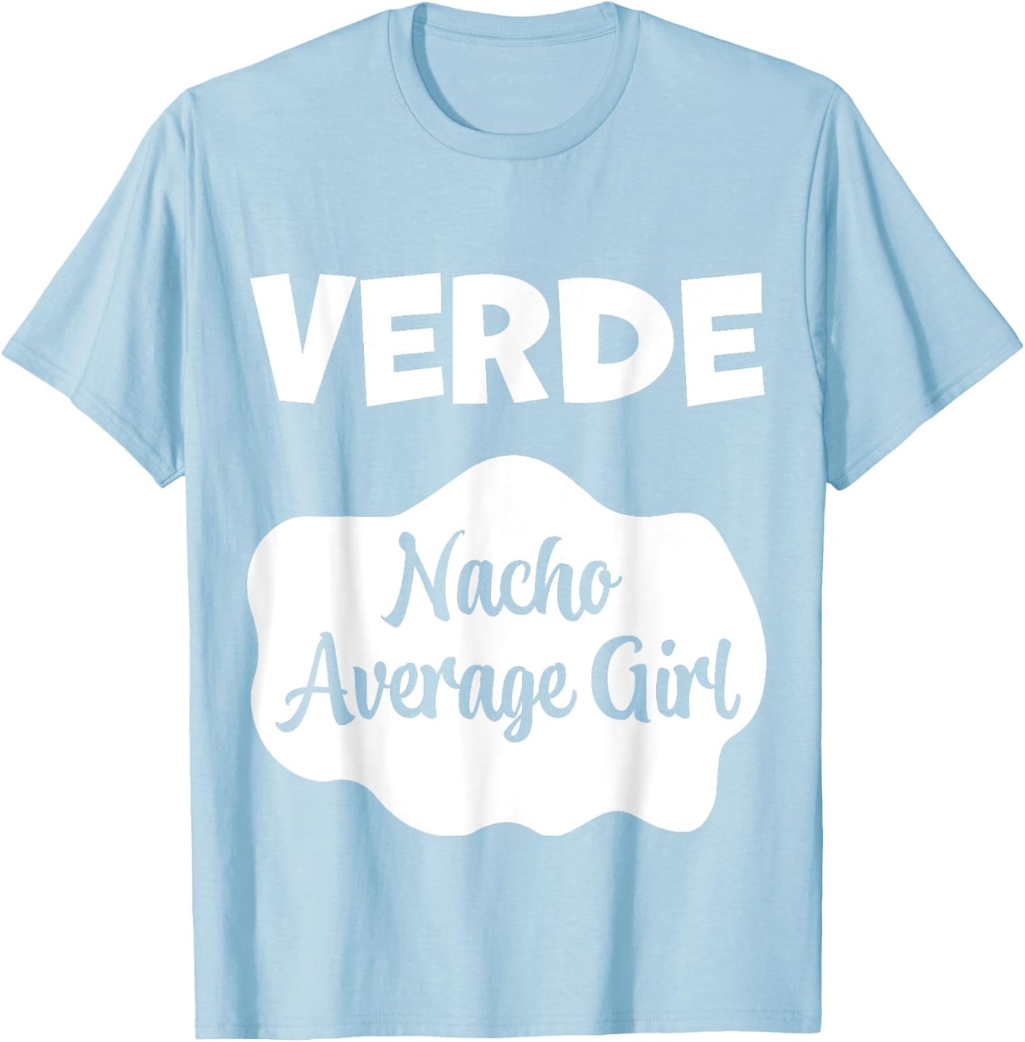 Verde Taco Sauce Costume Women Men Kids Halloween T-Shirt - T-Shirt | Light Blue
