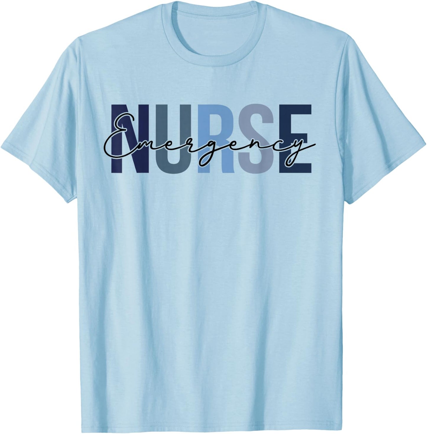 Emergency Nurse Gifts ER Nurse T-Shirt - T-Shirt | Light Blue