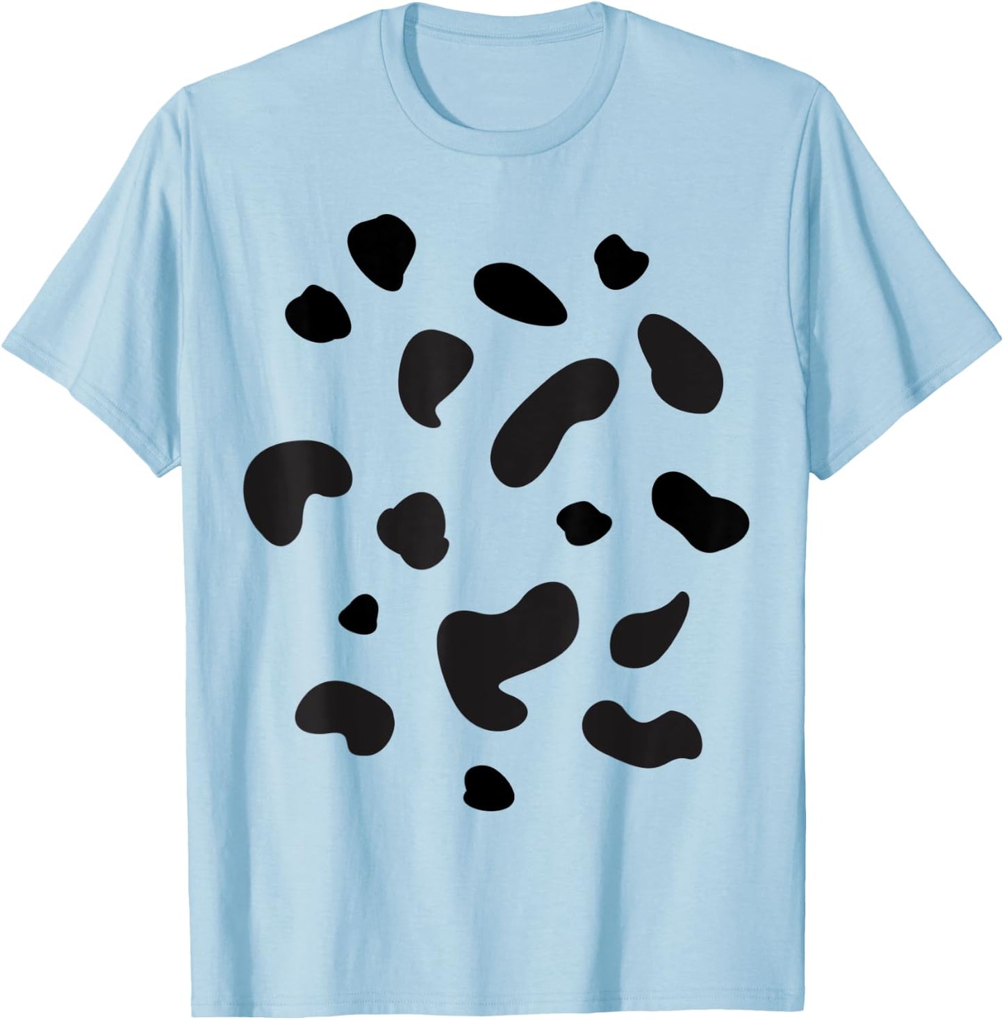 dalmatian cow stains spots Carnival Costume T-Shirt - T-Shirt | Light Blue