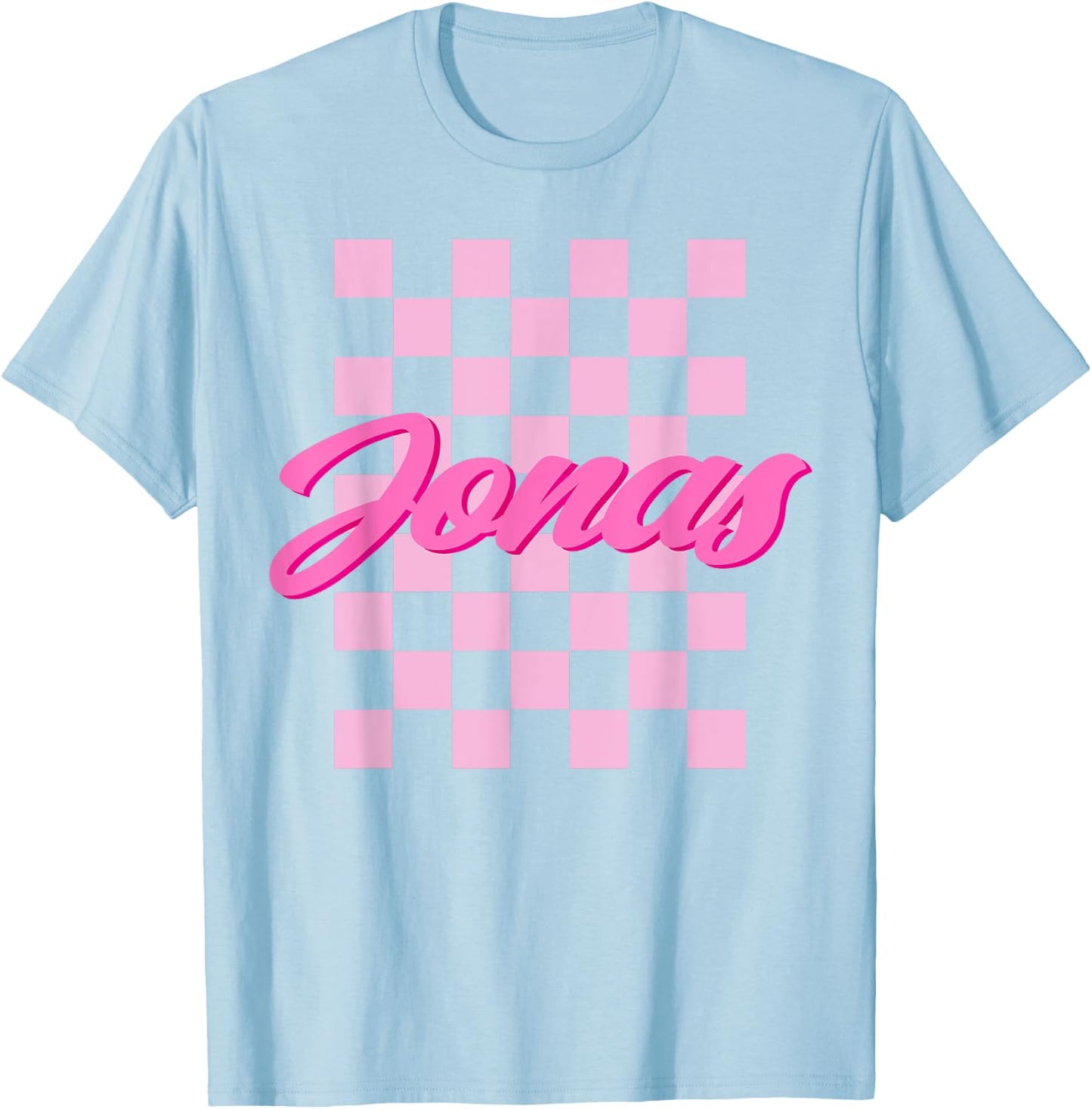 First Name Jonas I Love Jonas T-Shirt - T-Shirt | Light Blue