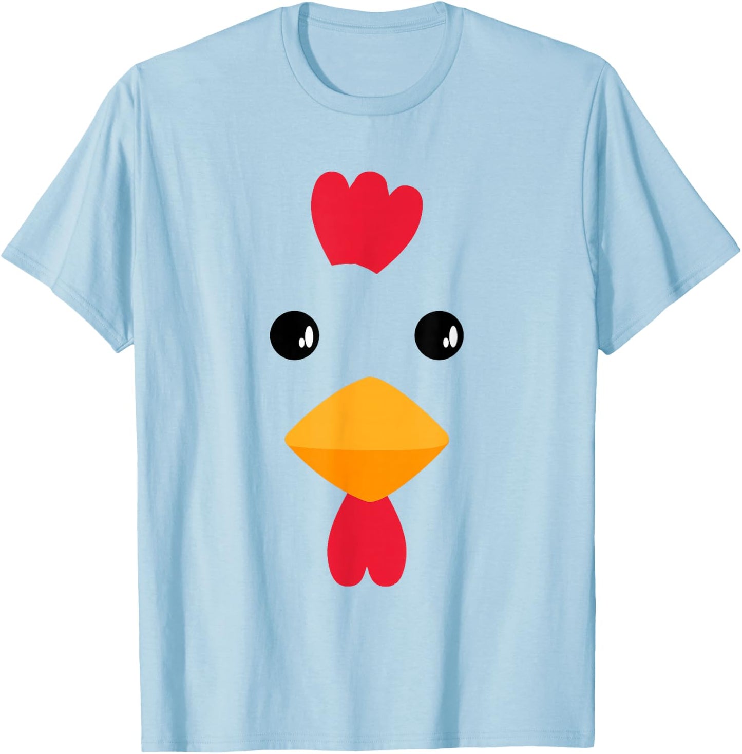 Chicken Halloween Costume DIY Funny Kids Adults T-Shirt - T-Shirt | Light Blue