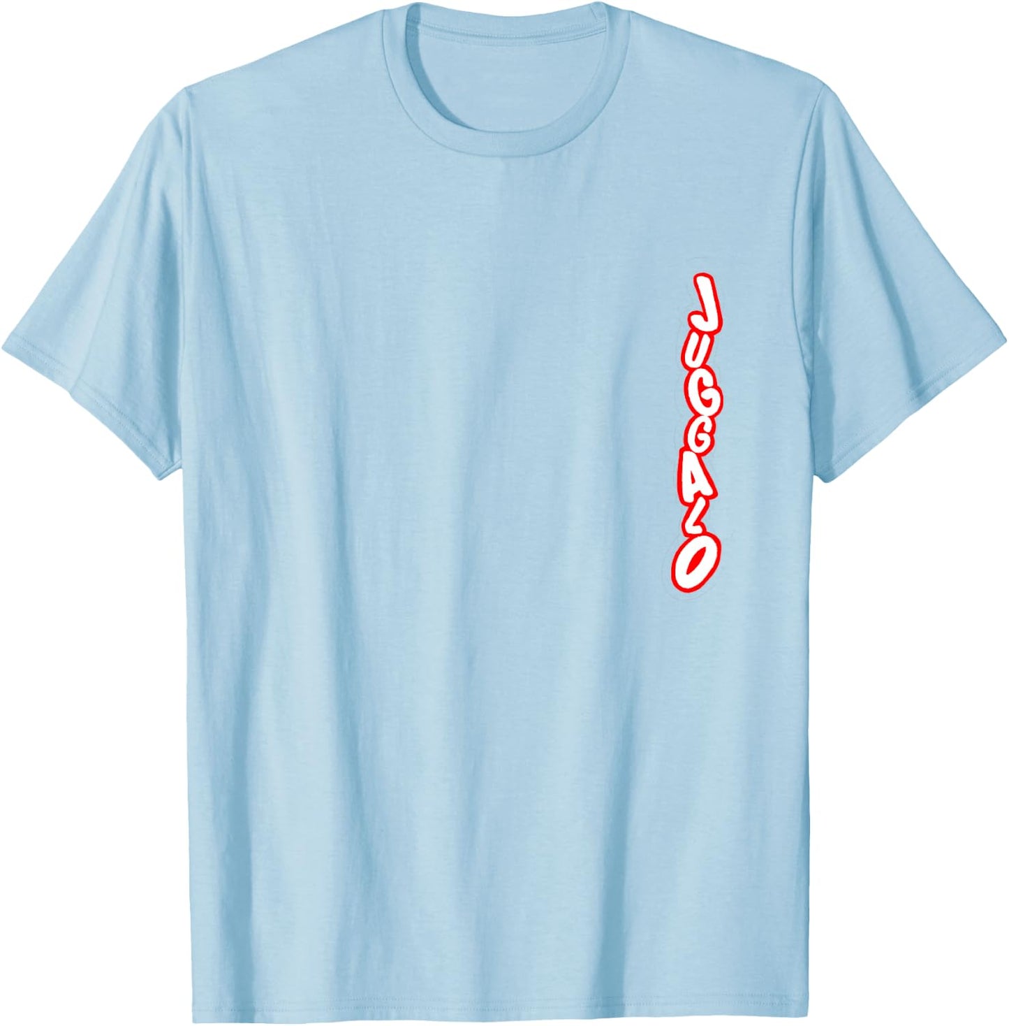 Minimal Juggalo Jumble (Vertical) T-Shirt - T-Shirt | Light Blue