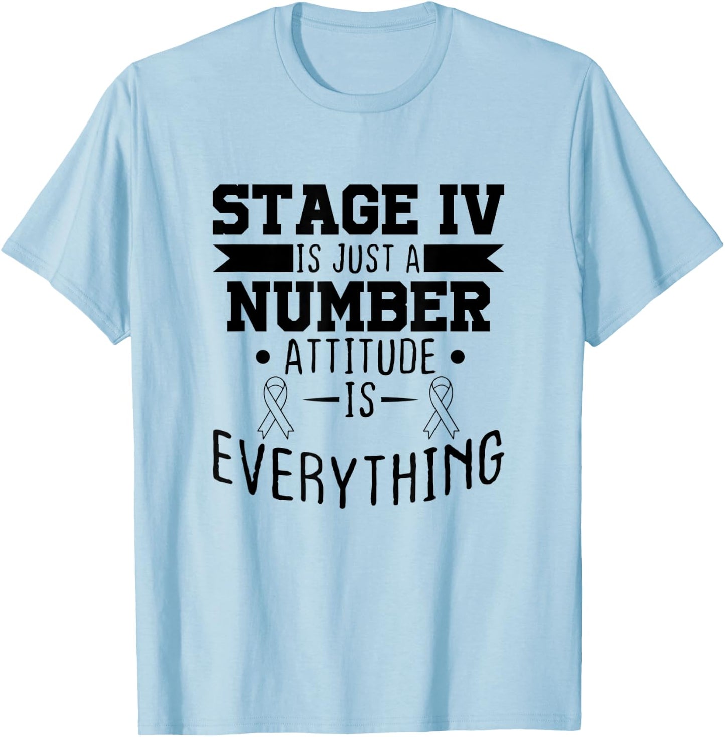 Funny Metastatic Breast Cancer Metastatic AF Chemo Stage T-Shirt - T-Shirt | Light Blue