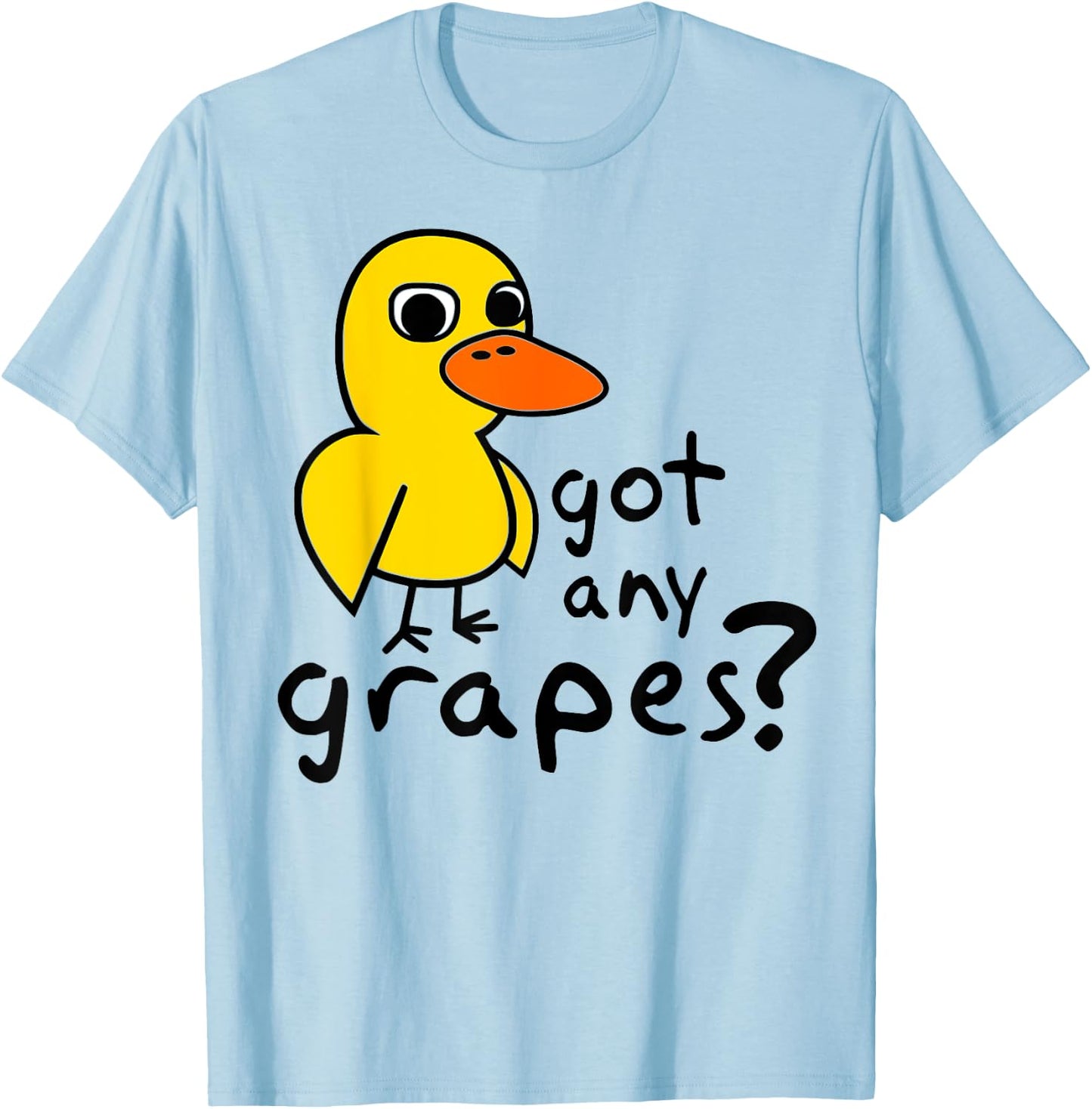Got Any Grapes? Duck Song funny kids T-Shirt - T-Shirt | Light Blue