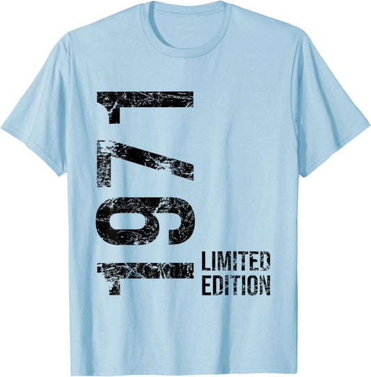 54th Birthday 54 Years Old Man Woman Vintage 1971 T-Shirt - T-Shirt | Light Blue
