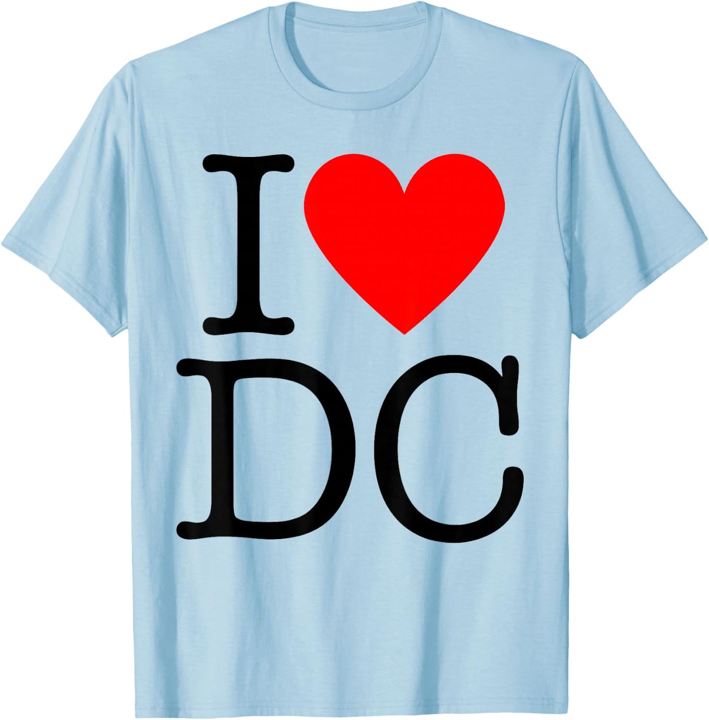 I Heart Washington - I Love DC T-Shirt - T-Shirt | Light Blue