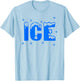Frozen Ice Bag Funny Halloween Costume Ice Ice And Baby T-Shirt - T-Shirt | Light Blue