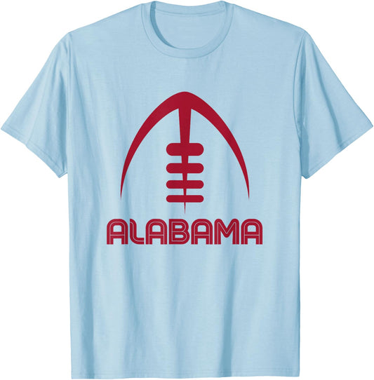 Retro Alabama AL Vintage Design Classic Alabama Yea Alabama T-Shirt - T-Shirt | Light Blue
