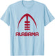Retro Alabama AL Vintage Design Classic Alabama Yea Alabama T-Shirt - T-Shirt | Light Blue