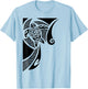 Culture Symbol Turtle Pattern Haka Dance New Zealand T-Shirt - T-Shirt | Light Blue