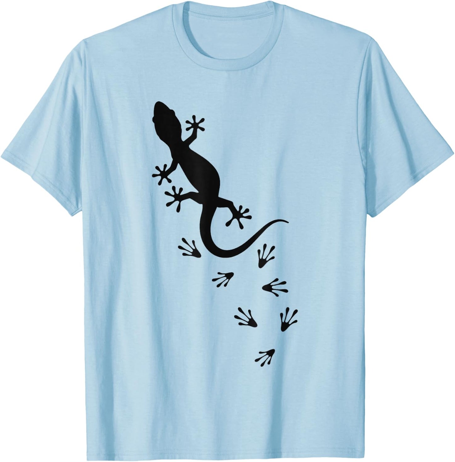 Cool Lizard Herpetology Reptile Lover Funny Lizard Retro T-Shirt - T-Shirt | Light Blue