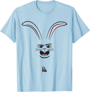 The Secret Life of Pets Snowball Big Face T-Shirt - T-Shirt | Light Blue