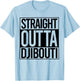 Straight Outta Djibouti T-Shirt - T-Shirt | Light Blue