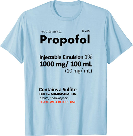 PROPOFOL Women's Classic Fit Grey Cotton T-Shirt - T-Shirt | Light Blue