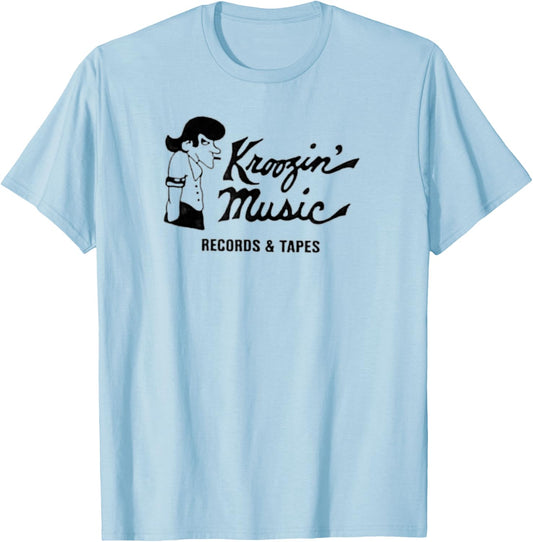 Kroozin Kroozin' Music South Side Chicago T-Shirt - T-Shirt | Light Blue