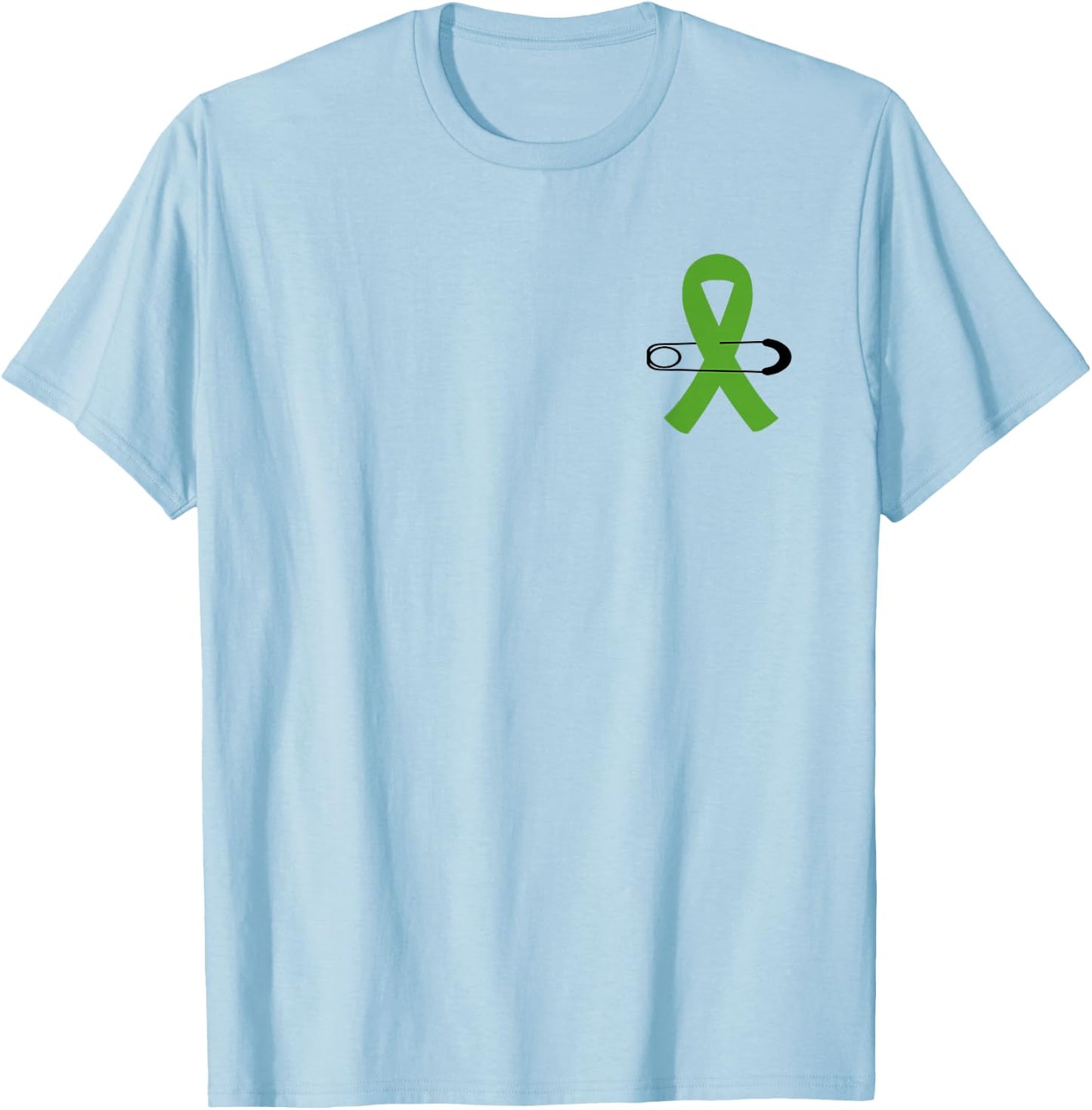 Liver Cancer Shirts Support Liver Cancer Awareness Squad T-Shirt - T-Shirt | Light Blue