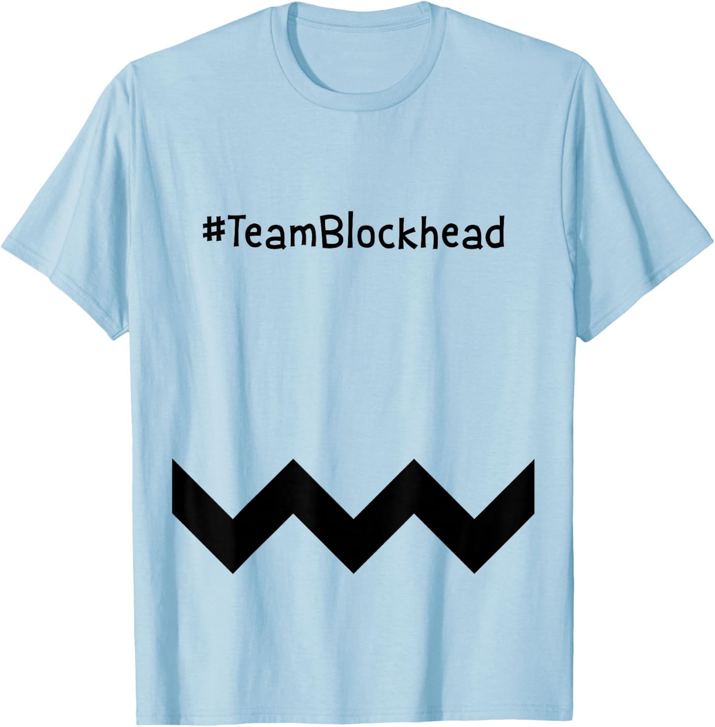 Team Blockhead T-Shirt - T-Shirt | Light Blue