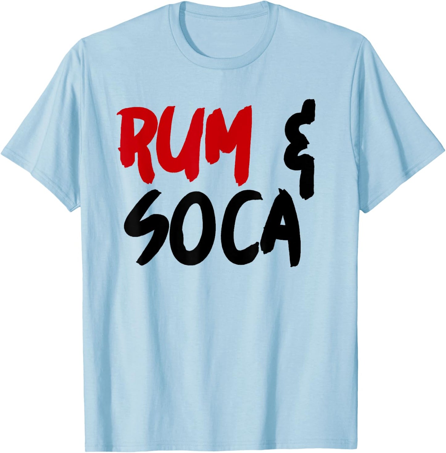Rum and Soca T-Shirt - T-Shirt | Light Blue