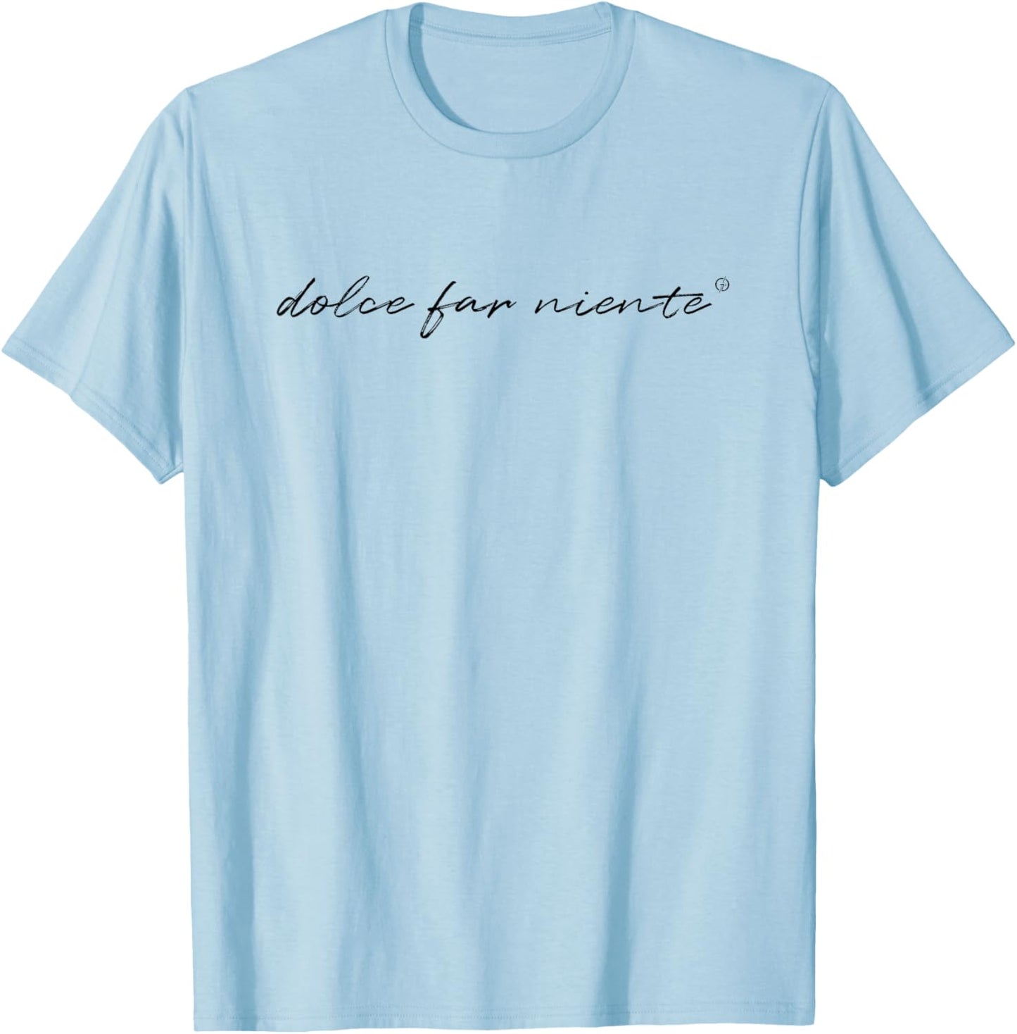 Atelier Gaudard Dolce Far Niente #16 - Peaceful Vacation T-Shirt - T-Shirt | Light Blue