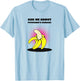 Ask Me About Peyronie's Disease - Funny Banana T-Shirt - T-Shirt | Light Blue