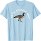 Have a Goose Day Funny Bird Graphic T-Shirt - T-Shirt | Light Blue